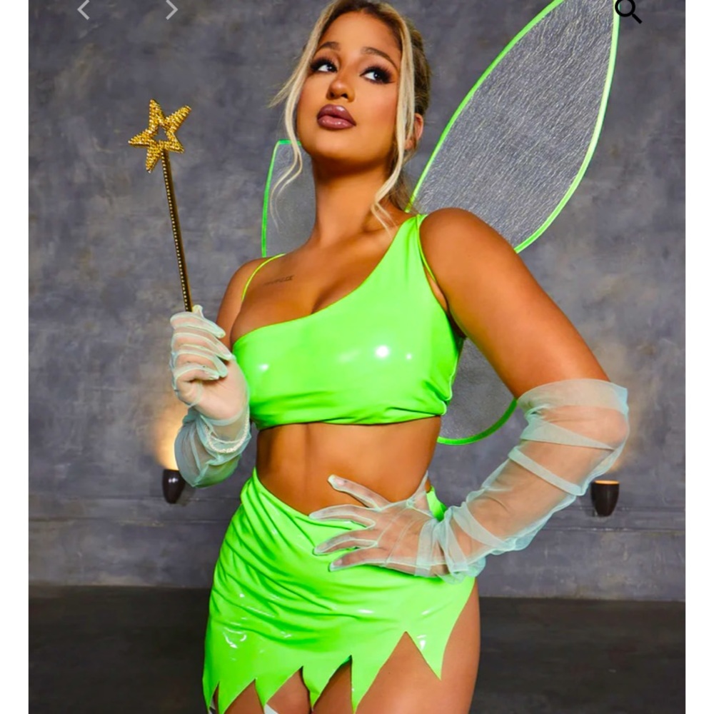 Sexy Tinkerbell Halloween Costume
